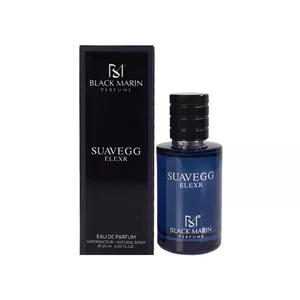 عطر ادوپرفیوم 25 میل مردانه  SUAVEGG ELEXR بلک مارین BLACK MARIN