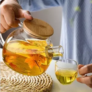 قوری پیرکس درب بامبو 1000 میل