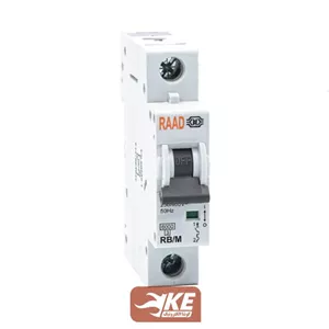 کلید مینیاتوری AC تک پل 20 آمپر 6kA رعد مدل RB/M-1P-20A