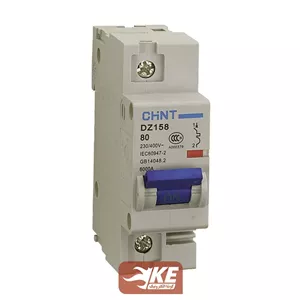 کلید مینیاتوری AC تک پل 125 آمپر 10kA تیپ C چینت سری DZ158