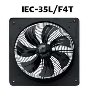 تحلیل و مشخصات فنی هواکش صنعتی سایز 35 ژنیران ایلکا فلزی سه فاز IEC-35L/F4T