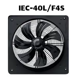 تحلیل و مشخصات فنی هواکش صنعتی سایز 40 ژنیران ایلکا فلزی تک فاز IEC-40L/F4S