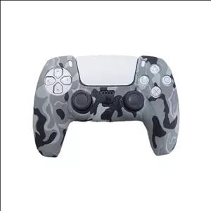 کاور دسته ps5 طرح چریکی خاکستری