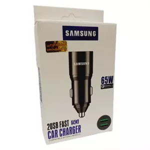 شارژر فندکی 2 پورت مدل 65 وات SAMSUNG 5G