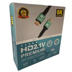 کابل HDMI 8K مدل HD2.1V PREMIUM طول 5 متر