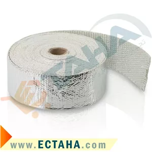 نوار نسوز اگزوز فویل دار مدل FiberFoil40m طول 40 متری