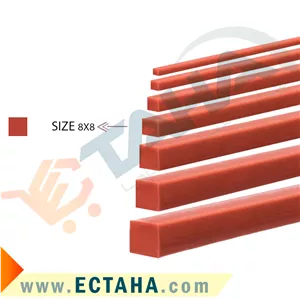 شیلنگ سیلیکون نسوز سایز 12x8