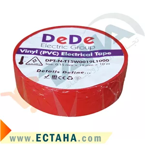 چسب برق pvc آبی رنگ برند dede