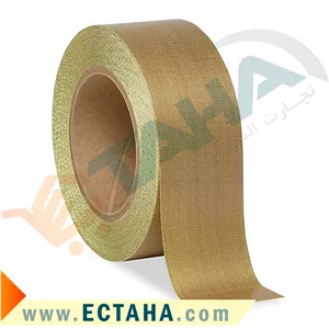 نوار چسب تفلونی نسوز فایبرفلون عرض 1 متر