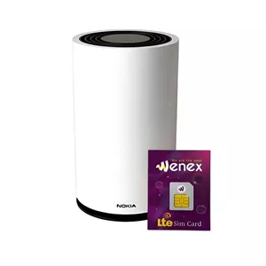 مودم 4G/TD-LTE نوکیا مدل Nokia FastMile 4G Gateway 1 به همراه سیم کارت وینکس با بسته 250 گیگ سه ماهه