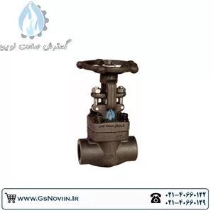 شیرفلکه سوزنی کلاس ۸۰۰ فولادی جوشی A105 SW 