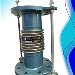 لرزه‌گیر آکاردئونی فلنجدار PN10 (مهاردار) – فلکسور پارس