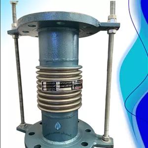 لرزه‌گیر آکاردئونی فلنجدار PN16 (مهاردار) – فلکسور پارس