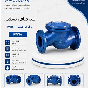 شیر صافی بسکتی PN16 وگ بی همتا 