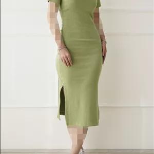 ماکسی یقه گره ای رویا