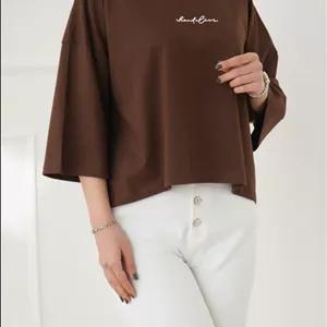 تیشرت کوتاه باکسی زنانه هونیا 60381 | هیبا