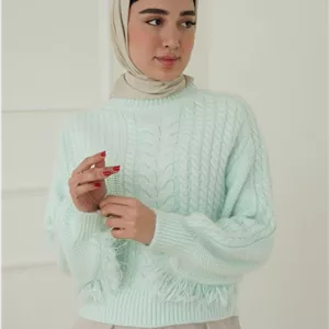 بلوز بافت کراپ لیارا | هیبا