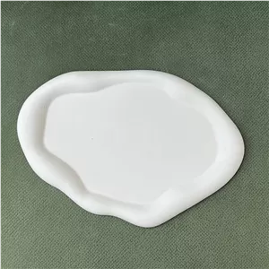 دکوری سینی پفکی بیضی