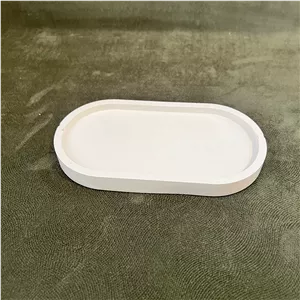 سینی بیضی لبه دار 18cm
