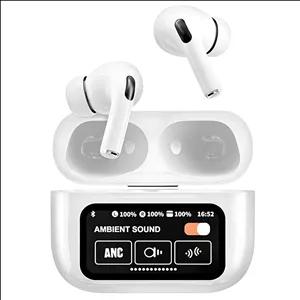 هندزفری بلوتوثی A9 pro با نمایشگر لمسی و قابلیت ANC فعال