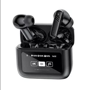 هندرفری بلوتوثی با نمایشگر لمسی مدل ANC LX-20 با قابلیت نویزکنسلینگ فعال