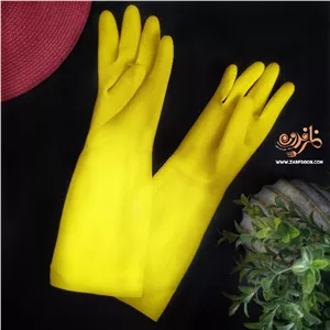 دستکش ظرفشویی ساق کوتاه ۱۲ جفتی