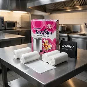 کیسه زباله رولی کوچک معطر 50×40 (3 عددی ضخیم)
