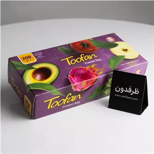 کیسه فریزر جعبه ای آسان مصرف 200 برگ
