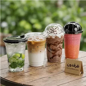 لیوان آیس پک یکبار مصرف 450 سی‌سی ضخیم