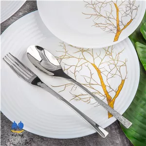 سرویس قاشق چنگال برند ویکتوریا - مدل 8833S - استیل براق