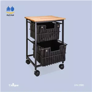 جا سیب‌زمینی پیاز یونیک - مدل 2900 - چوبی و فلزی