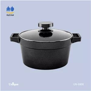 قابلمه تک یونیک سایز 28 - مدل 8908 - چدن گرانیتی