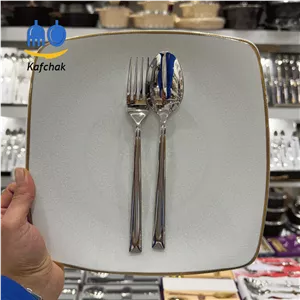 قاشق چنگال برند یونیک - مدل مونت کارلو - استیل براق