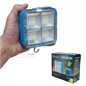 مینی پروژکتور شارژی مدل XJ-K02 دارای پنل خورشیدی