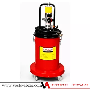 گریس پمپ بادی سطلی 20 لیتری کارمن