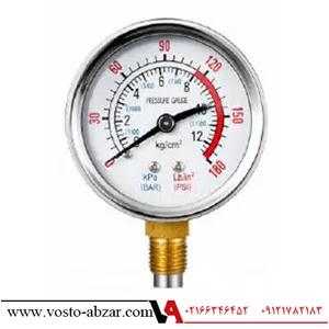 درجه باد فلزی کمپرسور باد استرانگ مدل Ps06