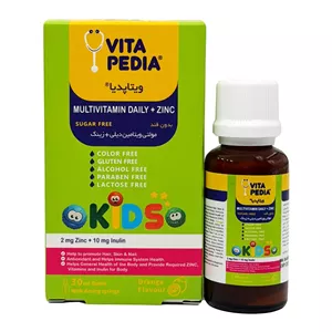 قطره خوراکی مولتی ویتامین دیلیزینک ویتاپدیا - 30 میلی لیتر