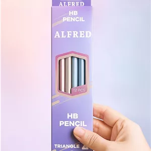 مداد سیاه متالیک Alfred بسته ۱۲ عددی