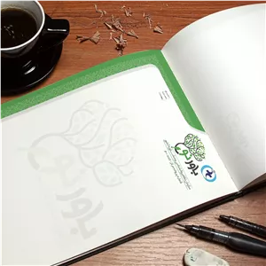 سربرگ تحریر سرچسب دار  اختصاصی A5
