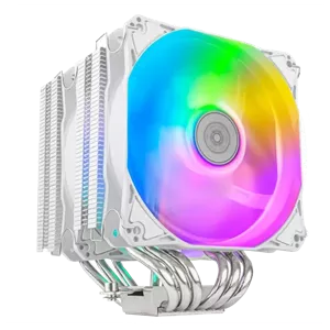 خنک کننده پردازنده سیلوراستون مدل Hydrogon D120 ARGB WH