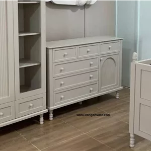 دراور چوبی ایکیا با کمد جانبی کد B