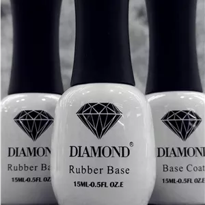 رابر بیس 15 میل ناخن کلییر (بی رنگ ) دیاموند Diamond