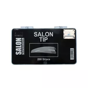 تیپ کاشت ناخن 200 عددی شیری اصل سالن Salon اورجینال