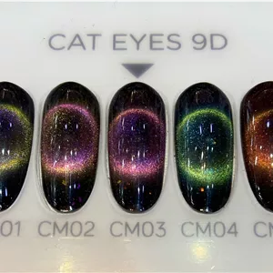 لاک ژل چشم گربه ای بیس مشکی 15 میل پی ان اس Pns کد CM ژلیش قدیم