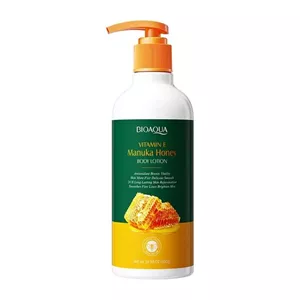لوسیون / کرم روشن کننده بدن مدل عسل 300 گرمی بیوآکوا BIOAQUA