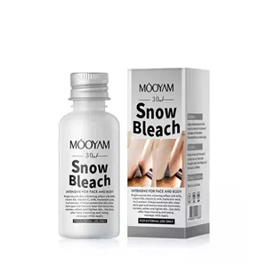 کرم سفید کننده دائمی نقاط حساس 30 مدل مدل Snow Bleach مویام MOOYAM (بیکینی، صورت و بدن)
