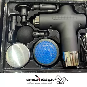 ماساژور تفنگی سخنگو سرد و گرم 6 سر مدل JY-711 plus