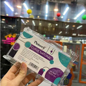 قالب موقت کاشت ژل ناخن 100 عددی پینکس Pinkees
