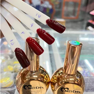 لاک ژل آبنباتی ناخن 30 میل ژلیش کدهای 3 و 15 مچا Meicha
