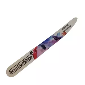 سوهان دستی ژل مانیکور ناخن زبری 100/180 نیل سانشاین Nail Sunshine